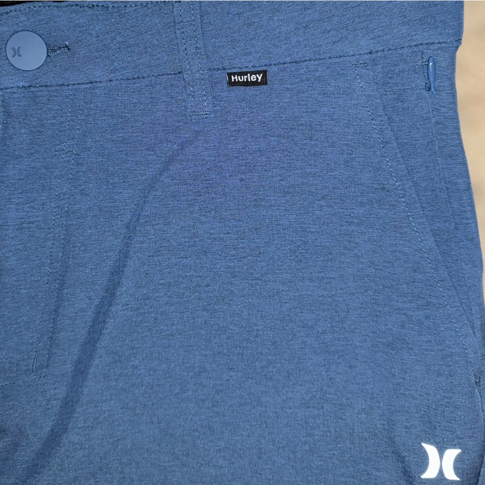 Men’s Hurley Hybrid Walkshort Blue - Size 34 - Picture 3 of 5